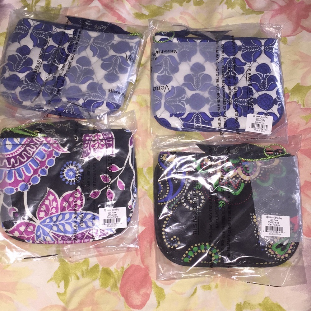 Vera Bradley coin purses